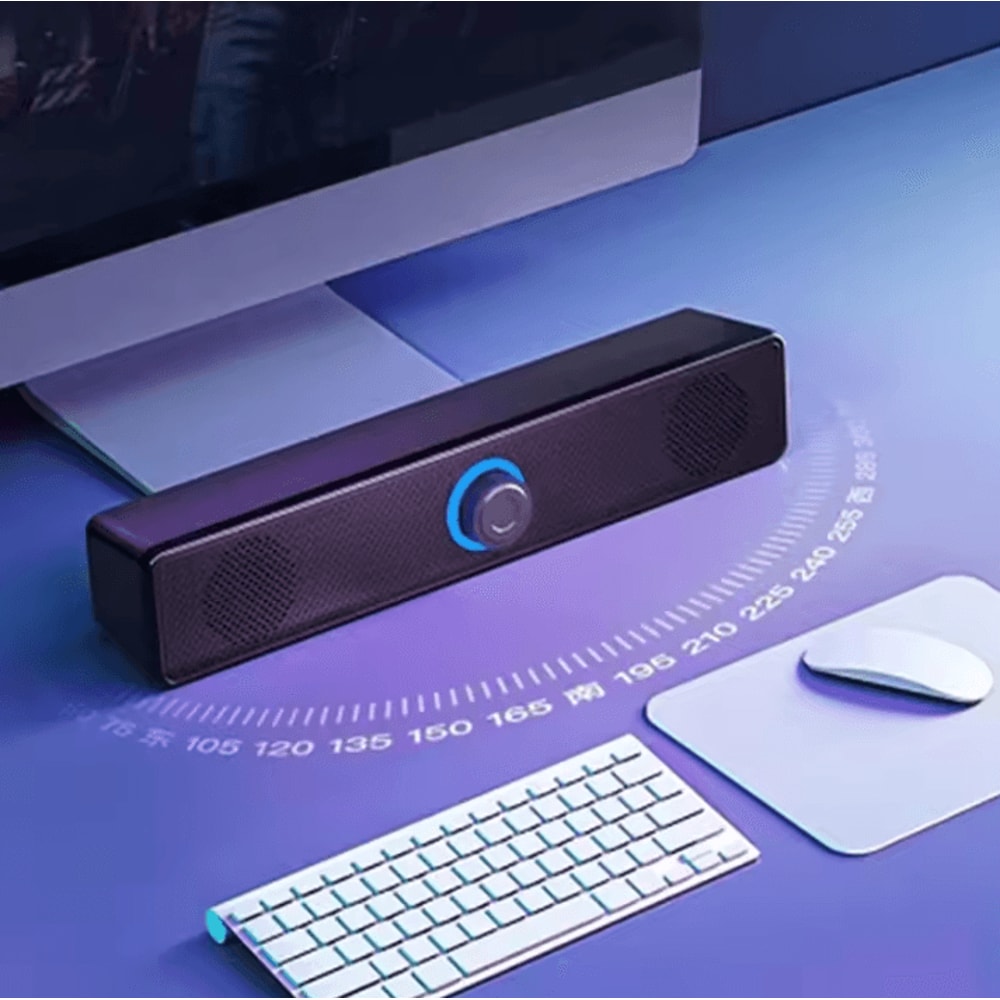 4D Surround Sound Bluetooth Soundbar With Subwoofer Powerful Wired Stereo Speaker For TV Computer 2