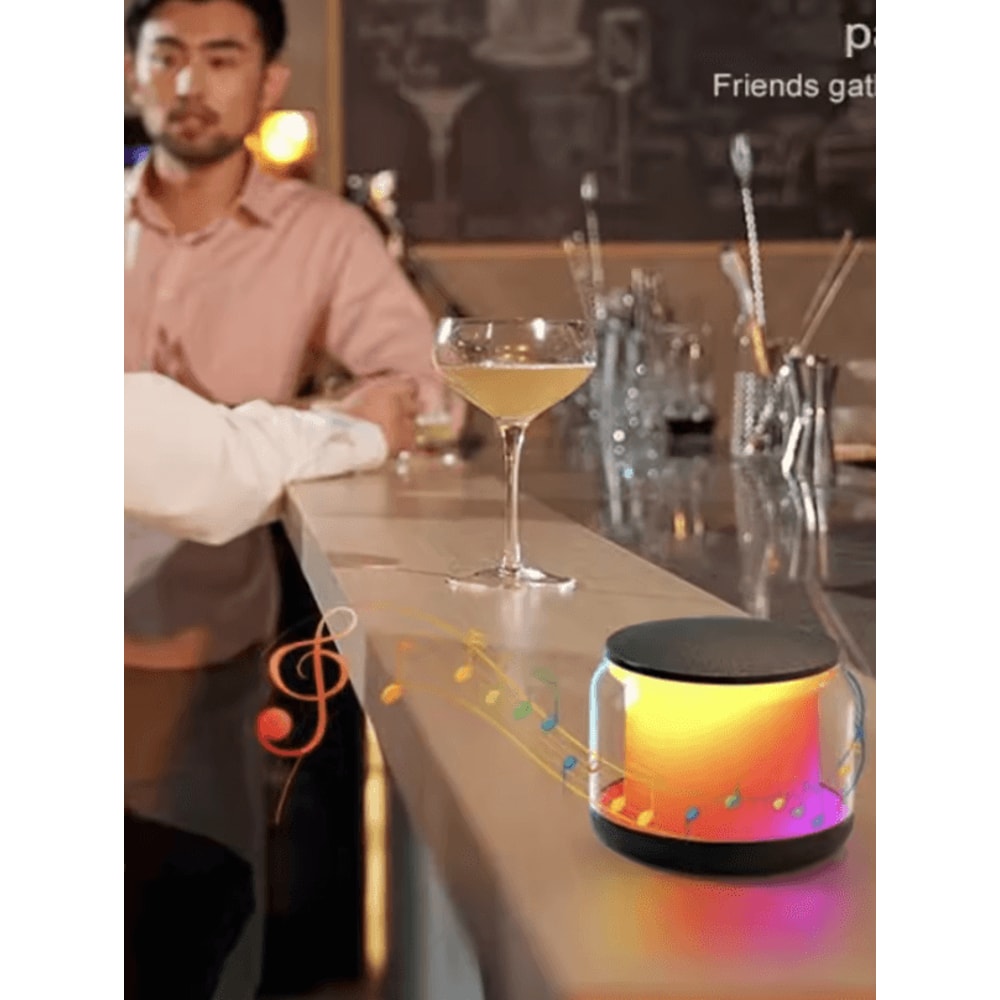 S100 Cool MultiFunctional Bluetooth Speaker Portable Outdoor And Home Audio With SciFi Inspired Des 3