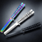 Foldable Stainless Steel Comb Butterfly Knife Style Grooming Tool For Beard And Moustache 0