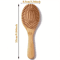 Marseilis Natural Bamboo Paddle Comb With Air Cushion For Scalp Massage AntiStatic Tangle Free Comb 7