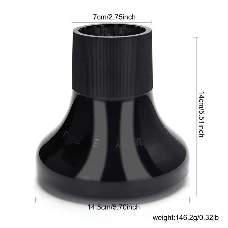 Marseilis Universal Hair Dryer Diffuser Attachment For Curly And Wavy Hair Fits 157 To 236 Inch Dry 5