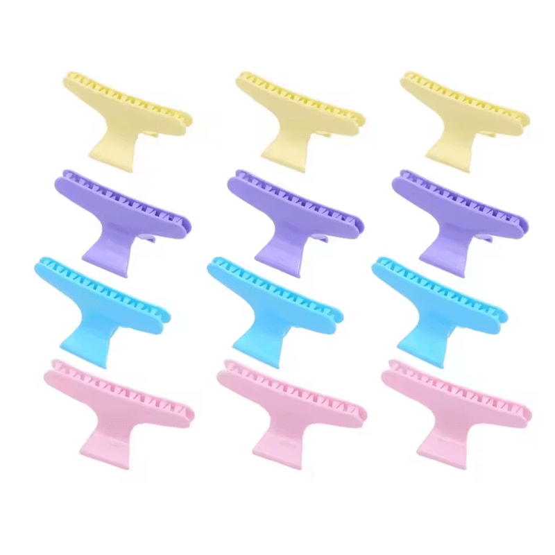 12PCS Professional Alligator Hair Clips Seamless Hairpin Set For Beauty Salon And DIY Styling 4