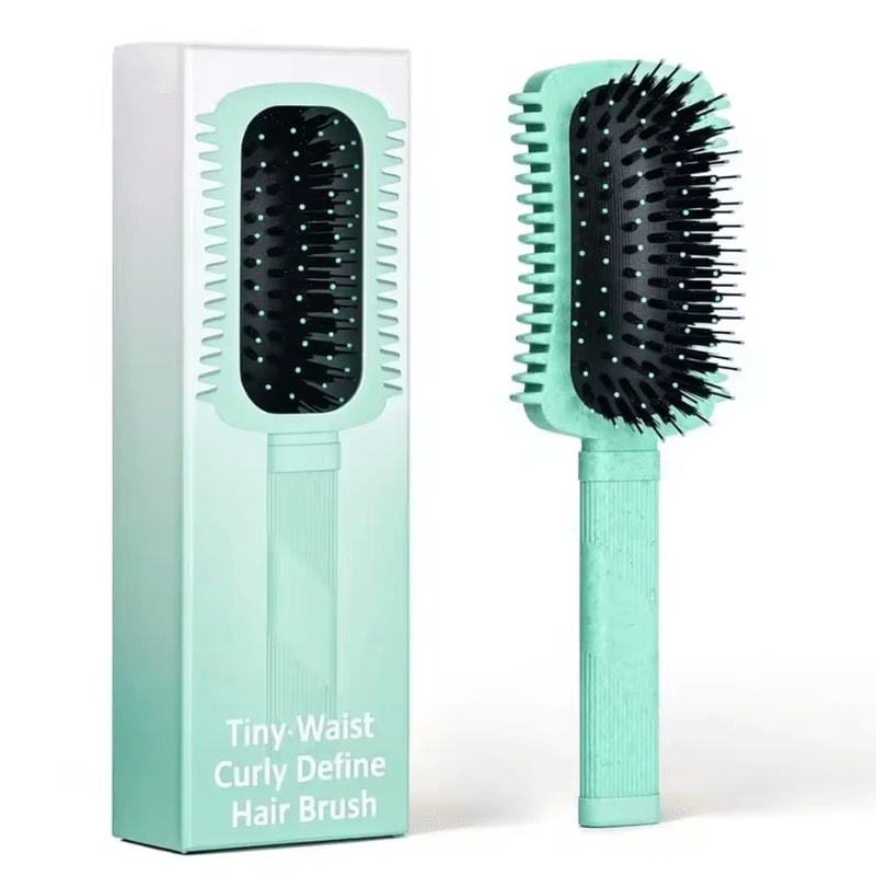 Womens Curls Style Comb And Curl Defining Hair Brush Bounce Brush For Volume And Shaping Curly Hai 6
