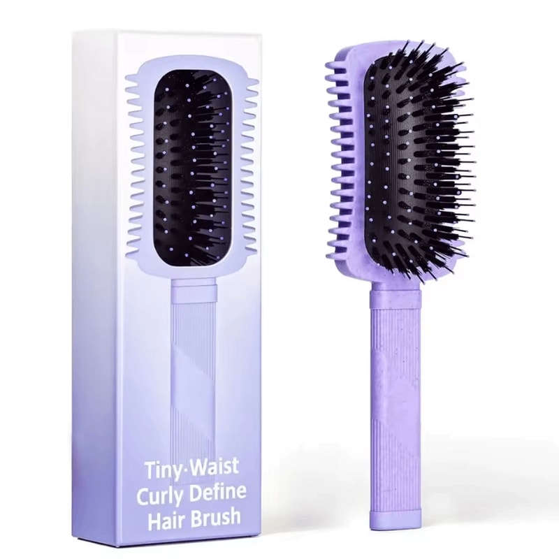 Womens Curls Style Comb And Curl Defining Hair Brush Bounce Brush For Volume And Shaping Curly Hai 10