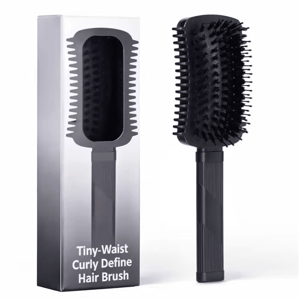 Womens Curls Style Comb And Curl Defining Hair Brush Bounce Brush For Volume And Shaping Curly Hai 8