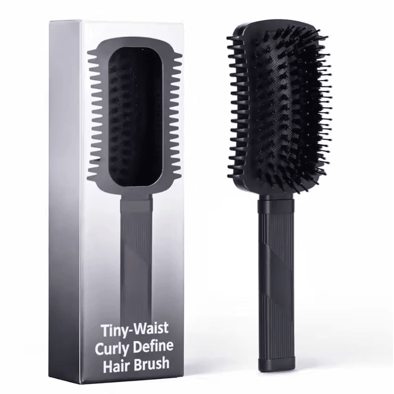 Womens Curls Style Comb And Curl Defining Hair Brush Bounce Brush For Volume And Shaping Curly Hai 8