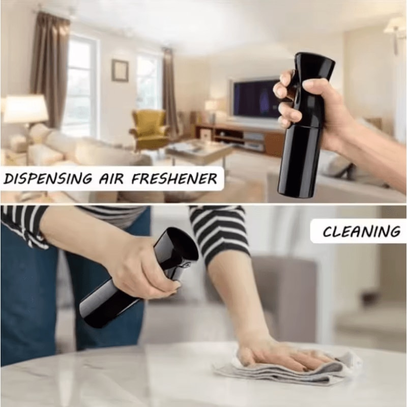 Marseilis 200ml High Pressure Hairdressing Spray Bottle Professional Barber Salon Refill Atomizer 3