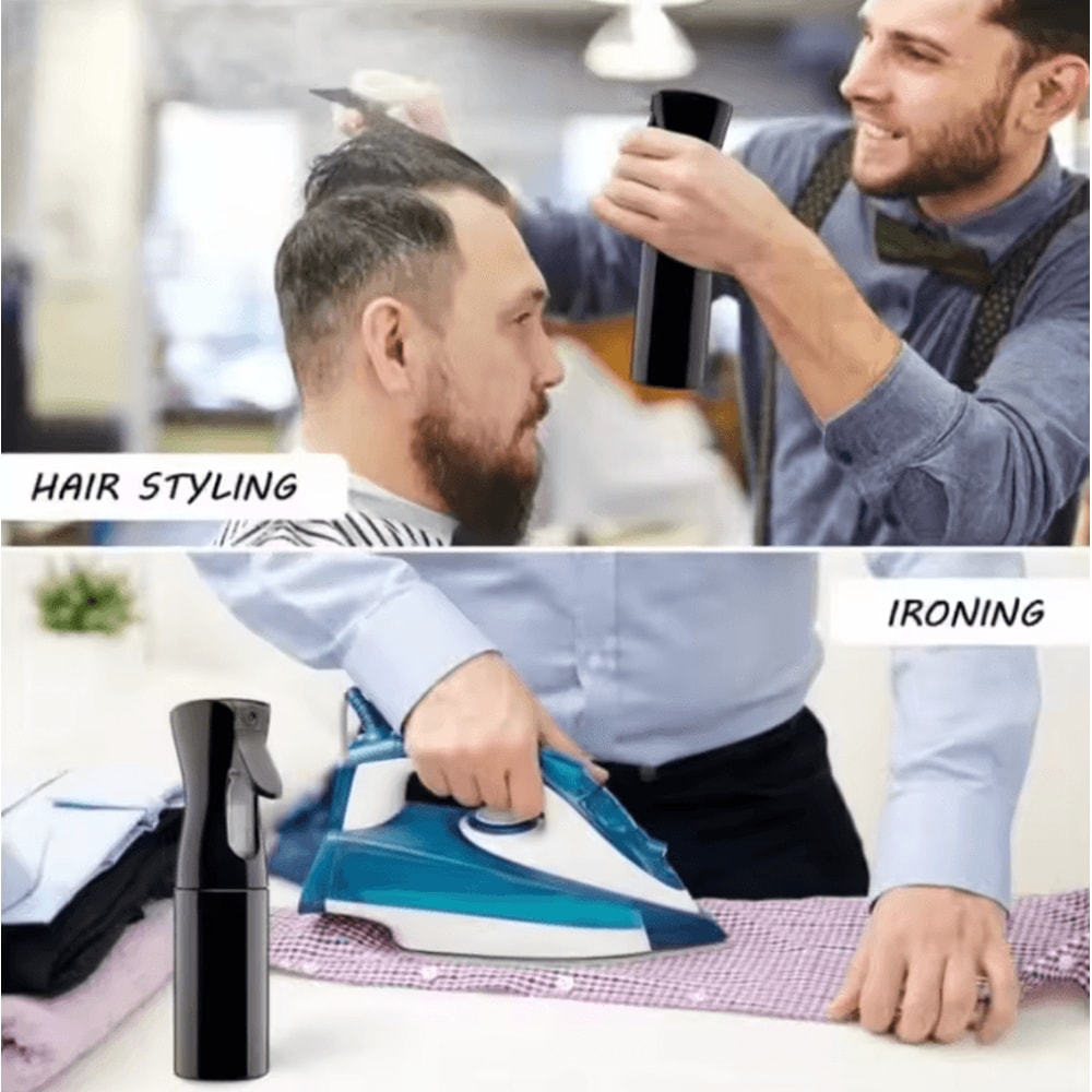 Marseilis 200ml High Pressure Hairdressing Spray Bottle Professional Barber Salon Refill Atomizer 4
