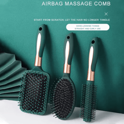 marseilis hair massage air cushion comb – anti-static detangle hairbrush for scalp care and styling