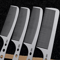 Marseilis Titanium Steel Comb Professional Salon Hairdressing AntiStatic Ultra Thin Hair Brush For 3
