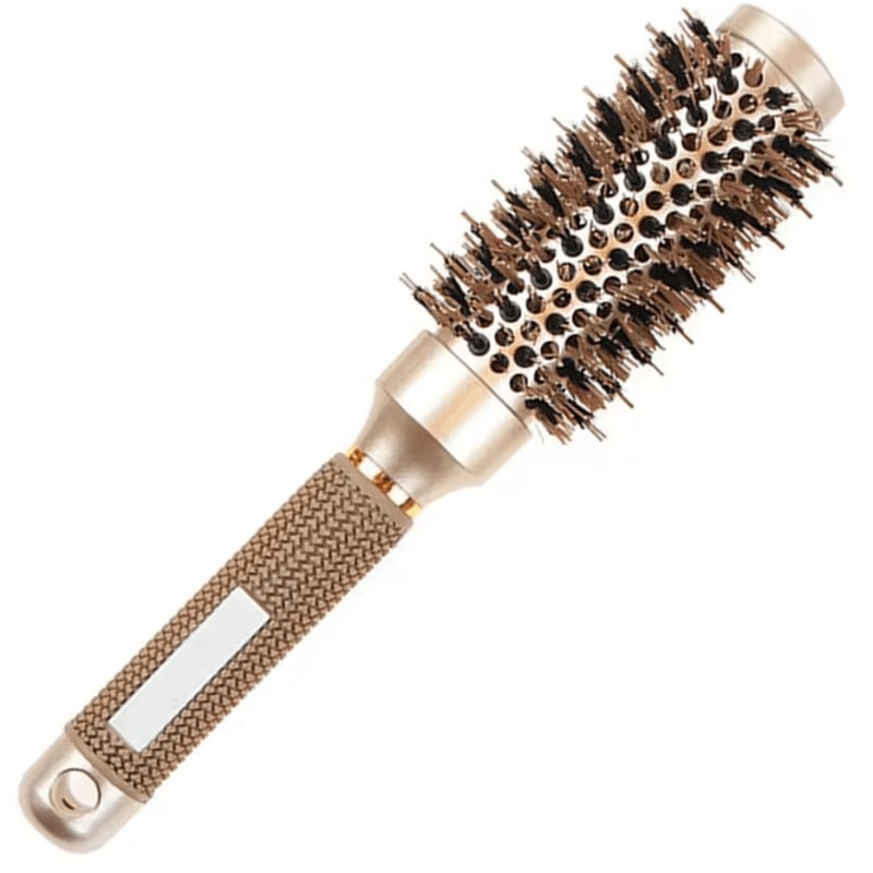 Pro Salon Hairdressing Comb And Cylindrical Curling Hairbrush Hairdresser Styling Tool Accessories 6