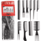 10PCS Professional Comb Set Multifunctional AntiStatic Hair Care And Hairdressing Styling Salon Too 3