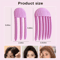 12pcs Heatless Hair Root Lifting Clips NoTrace Curling Hairpins For Fluffy Bangs And Shape Fixing 2