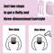 12pcs Heatless Hair Root Lifting Clips NoTrace Curling Hairpins For Fluffy Bangs And Shape Fixing 3