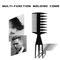 Big Teeth Double Side Tooth Comb And Fish Bone Hair Brush Barber Hair Styling Tool For Cutting Colo 0