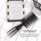 Big Teeth Double Side Tooth Comb And Fish Bone Hair Brush Barber Hair Styling Tool For Cutting Colo 1