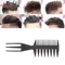 Big Teeth Double Side Tooth Comb And Fish Bone Hair Brush Barber Hair Styling Tool For Cutting Colo 2