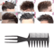 Big Teeth Double Side Tooth Comb And Fish Bone Hair Brush Barber Hair Styling Tool For Cutting Colo 2