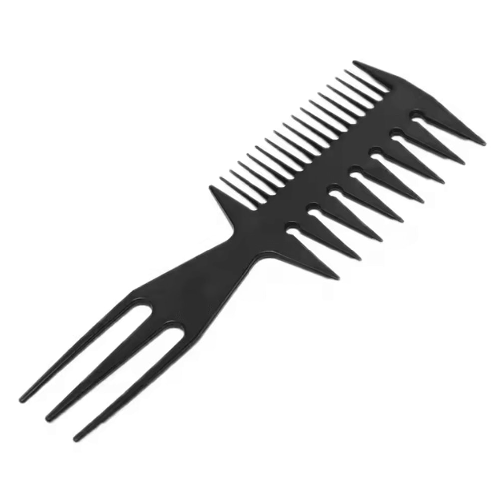 Big Teeth Double Side Tooth Comb And Fish Bone Hair Brush Barber Hair Styling Tool For Cutting Colo 4