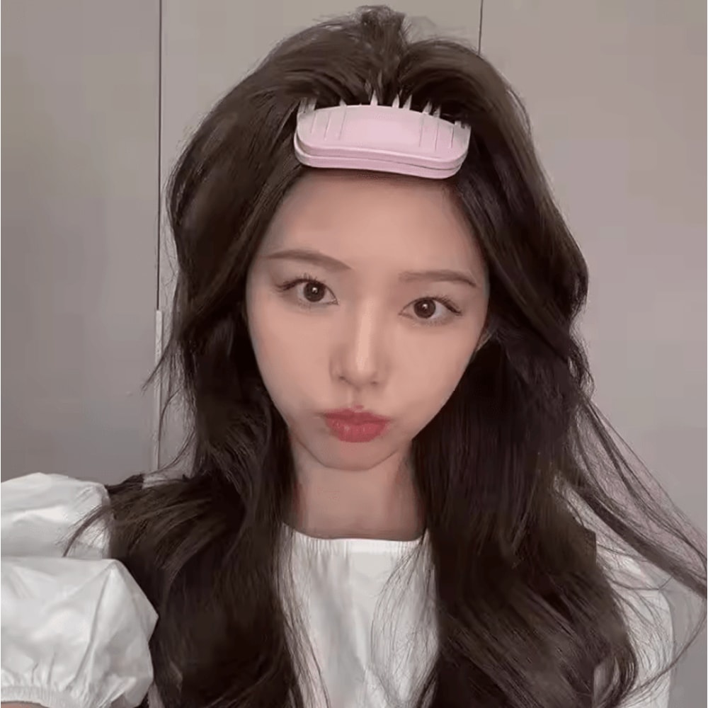 Fluffy Hair Clip Set For Men And Women Quick Fluffy Hair Clip With Bangs Hair Styling Roll Salon To 0