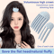 Fluffy Hair Clip Set For Men And Women Quick Fluffy Hair Clip With Bangs Hair Styling Roll Salon To 3