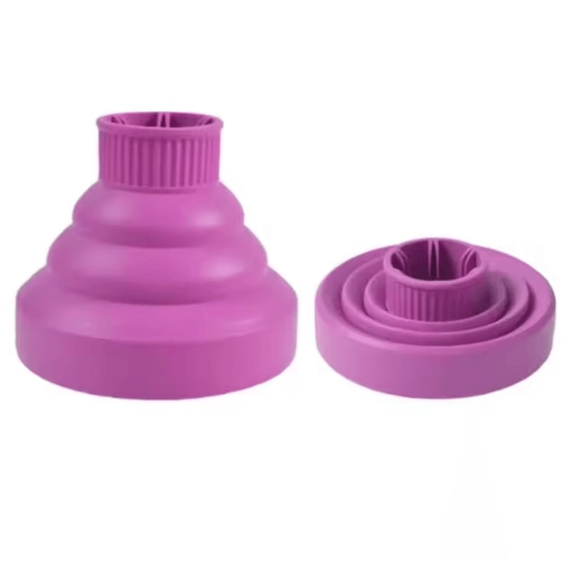 Silicone Hair Diffuser Cover Universal Hair Curl Diffuser Accessory For Hair Dryer Curly Drying Too 10