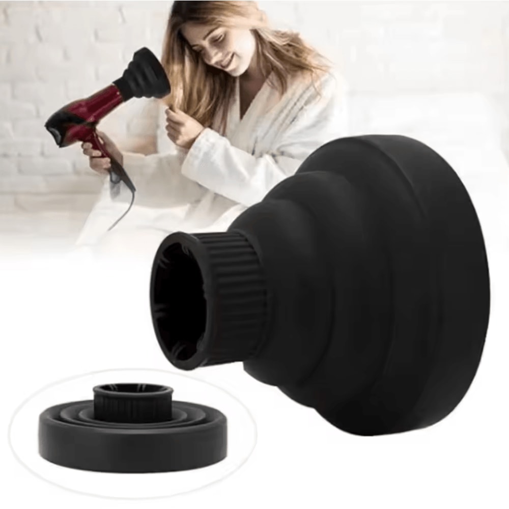 Silicone Hair Diffuser Cover Universal Hair Curl Diffuser Accessory For Hair Dryer Curly Drying Too 3