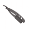 Barbershop AllSteel Razor Stainless Steel Trimmer Manual Knife With Razor Knife Holder For Hair And 4
