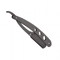 Barbershop AllSteel Razor Stainless Steel Trimmer Manual Knife With Razor Knife Holder For Hair And 4