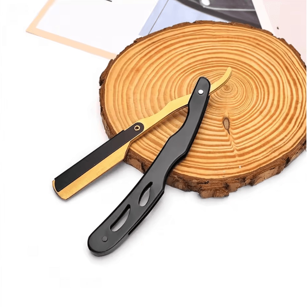 Marseilis Professional Shaving Knife Manual Shaver With Stainless Steel Straight Edge Razor And Sha 5