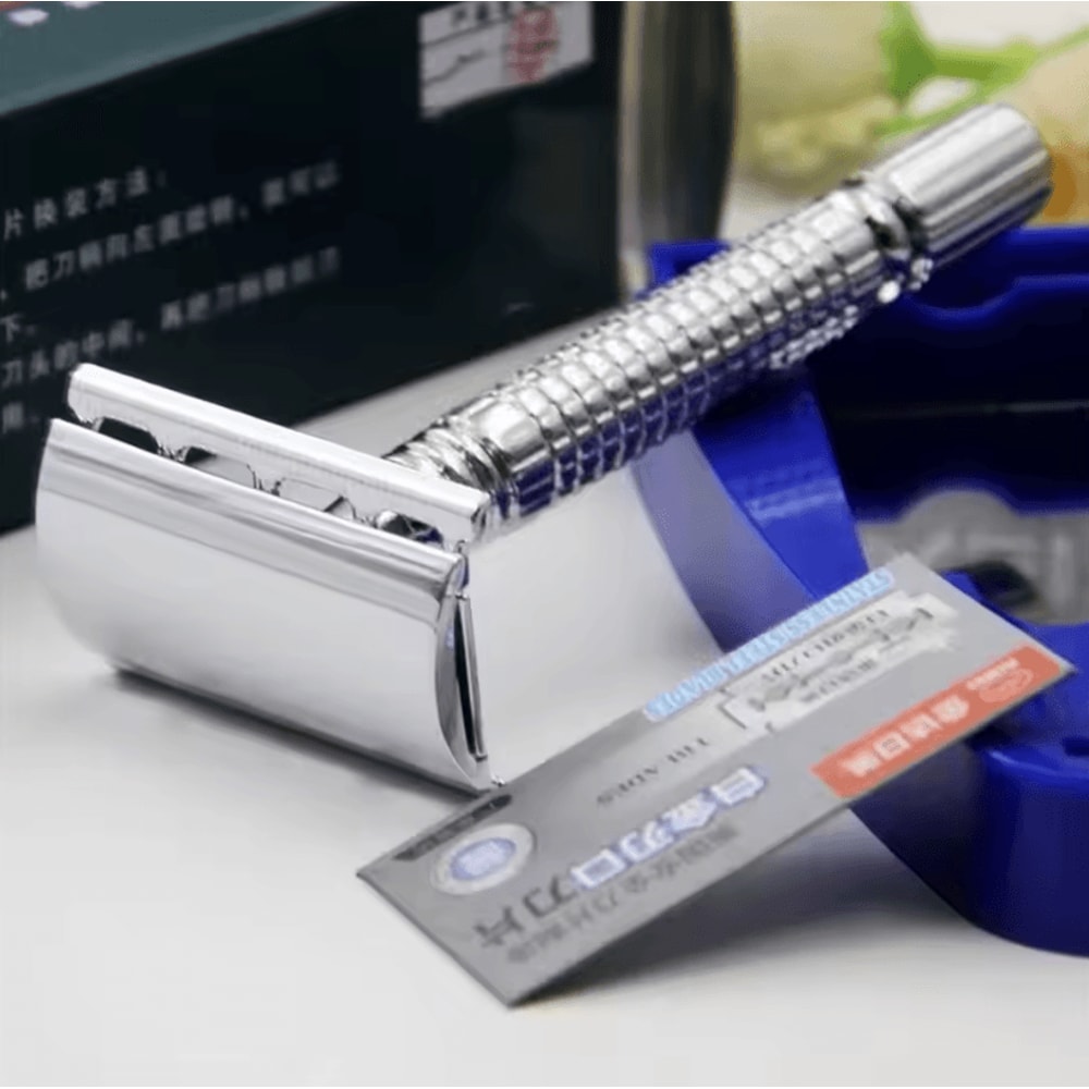 Men Stainless Steel Straight Razor Folding Shaving Knife With Blade Holder Barber Shaving Tool For 0