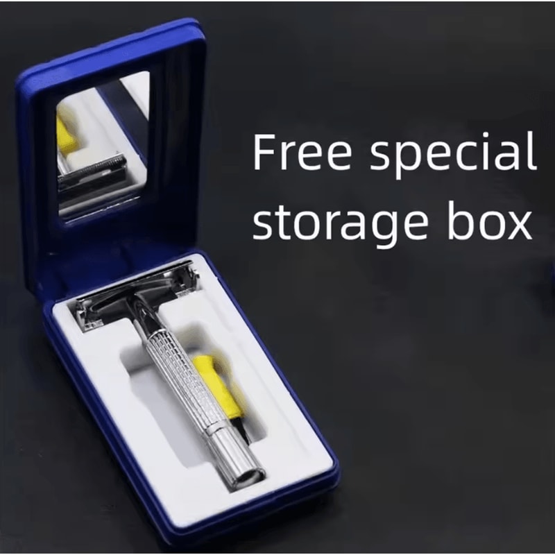 Men Stainless Steel Straight Razor Folding Shaving Knife With Blade Holder Barber Shaving Tool For 2