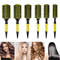 Professional Rolling Hair Brush With Nylon Bristle And Aluminum Barrel Round Comb Barbershop And H 1
