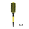 Professional Rolling Hair Brush With Nylon Bristle And Aluminum Barrel Round Comb Barbershop And H 8