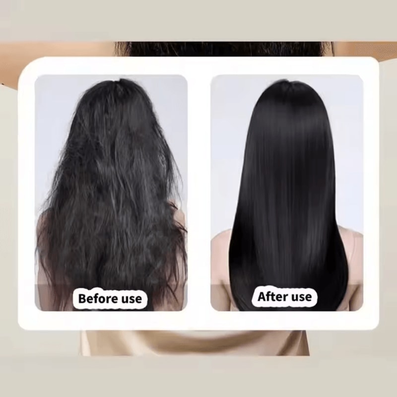 SelfCleaning Hairbrush Scalp Massager AntiFrizz Volumizing Brush Portable Hair Styling Tool For Sm 4