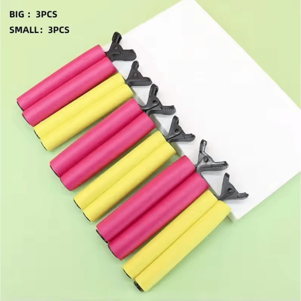 Marseilis Hair Rollers Set Cold Rods Curler Bars And Hair Clips For Fluffy Wavy And Perm Styles 6