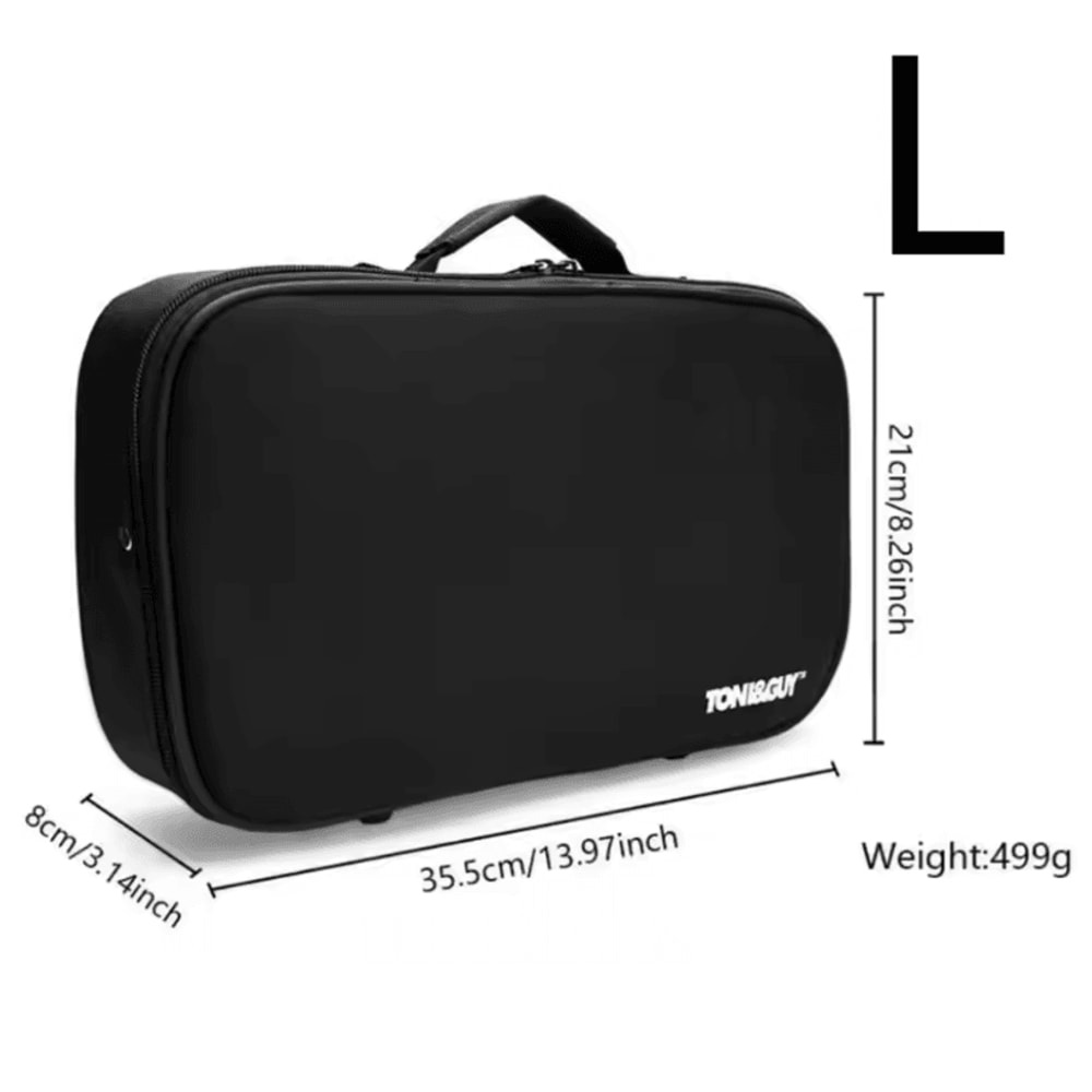 Salon Barber Tool Storage Bag Portable Beauty Carrying Case And Scissor Organizer For Hair And Make 6