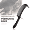 Professional Curved Barber Comb For Flat Top And Precision Haircuts 2