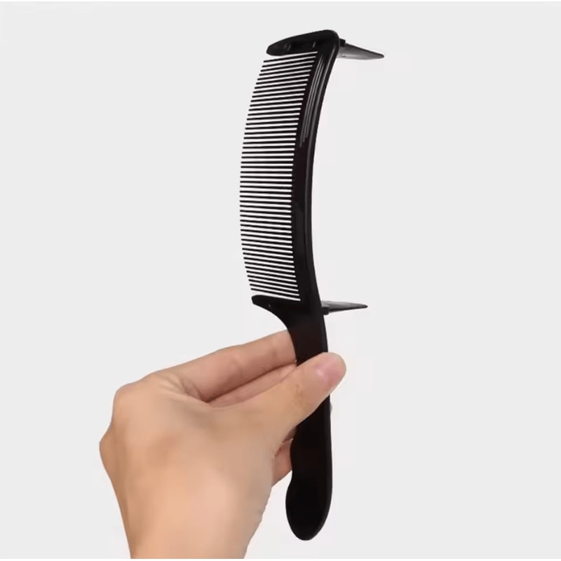 Professional Curved Barber Comb For Flat Top And Precision Haircuts 4