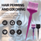 Professional Hair Dye Brush With 8 Replaceable Heads For Salon And Barber Color Application 0