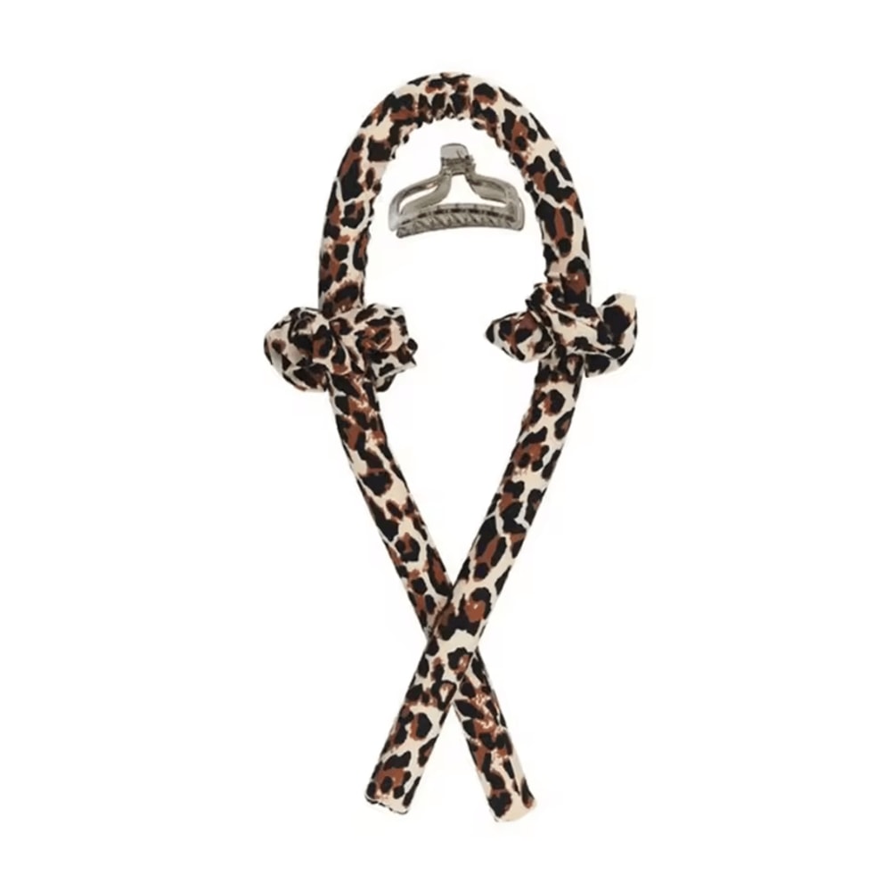 Heatless Hair Curling Headband With Silk Ribbon For Soft Overnight Curls 16