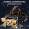 Powerful Rechargeable Headlamp LED Head Flashlight For Fishing And Outdoor Adventures 5