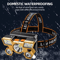Powerful Rechargeable Headlamp LED Head Flashlight For Fishing And Outdoor Adventures 5