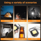 Mini LED Flashlight With Magnetic COB Outdoor Work Light USB Rechargeable 7 Modes 3