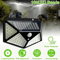 100 LED Solar Outdoor Wall Lights With PIR Motion Sensor Waterproof Garden Security Lamp 0