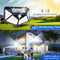100 LED Solar Outdoor Wall Lights With PIR Motion Sensor Waterproof Garden Security Lamp 3