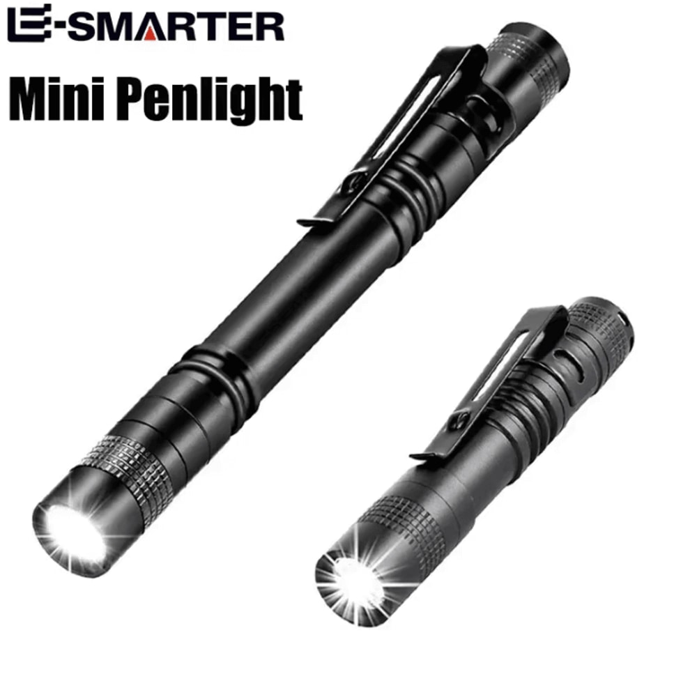 Mini Portable LED Pen Light Ultra Bright Pocket Flashlight For Camping And Emergency 0