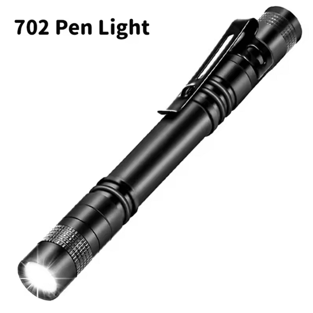 Mini Portable LED Pen Light Ultra Bright Pocket Flashlight For Camping And Emergency 7