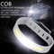 COB LED Armband Light 500LM USB TypeC Rechargeable Safety Light For Running And Cycling 0