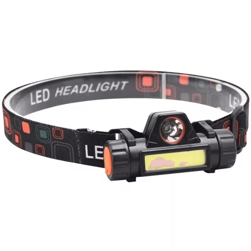 Outdoor Rechargeable LED Headlamp With Magnetic Mount And Long Battery Life 6
